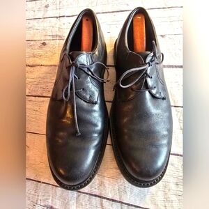 REDWING READIFLEX BLACK OXFORD LEATHER TIE-UP LEATHER 4070 SIZE 11.5